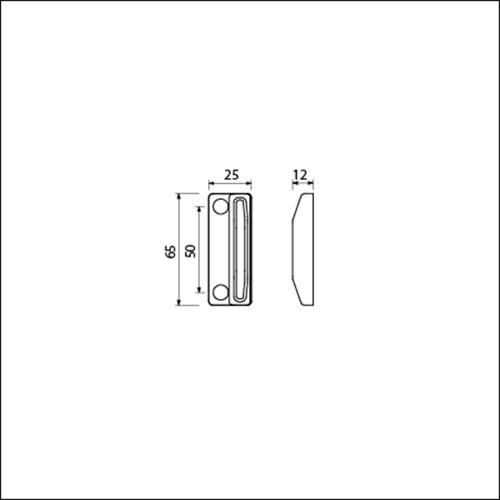 Sluitkom vlak voor raamsluiting Ami product photo