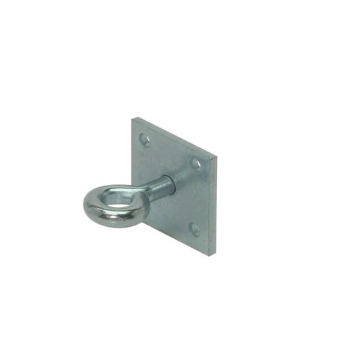 Oog op plaat gegalvaniseerd 40x40mm product photo