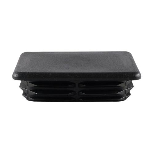 Inslagdop vierkant 50x30mm zwart product photo