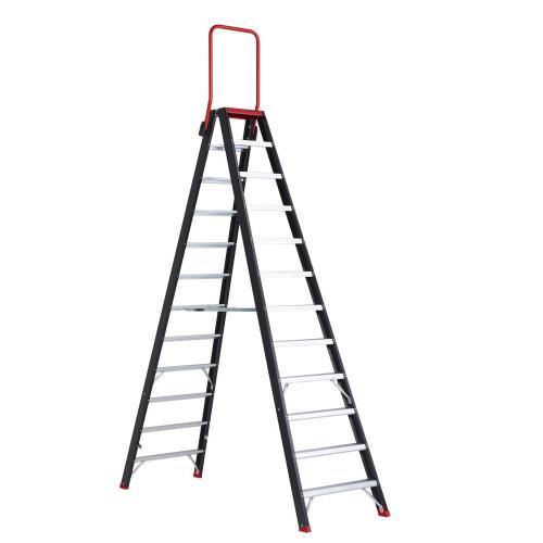 Altrex trap dubbel 12 treden zwart (24.8kg) TDO 12 product photo