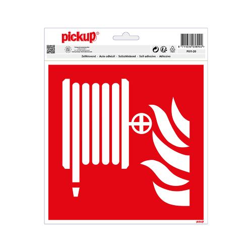 Sticker Brandslang 200x200 mm product photo