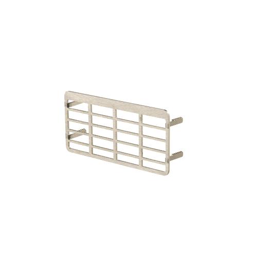 Voorzetrooster RVS Voor vloerventilatiekoker product photo