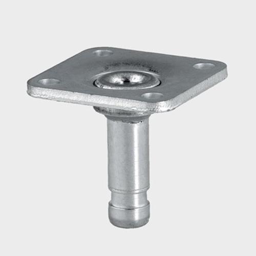 Stift 8mm met plaat 38x38mm voor wielen P41-38X38 product photo