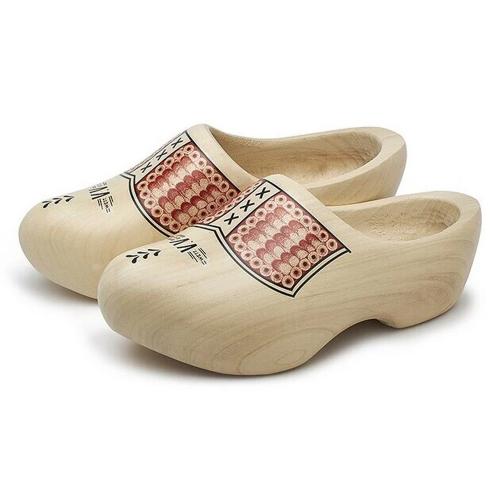 Gevavi werkklompen hout blank gelakt maat 47 product photo