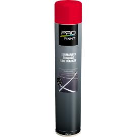 Lijnmarkeerverfspray 750ml Rood product photo