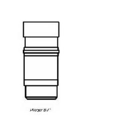 Lijmfitting PVC expansiestuk 2-delig met rubber ring 110mm product photo