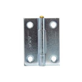 Smalscharnier gegalvaniseerd 51x39x1.5mm rechthoekig messing pen product photo