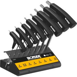 Stiftsleutel T-greep inbus 8-delig 102478 product photo