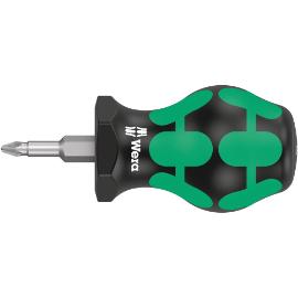 Wera stubby pozidriv PZ1 25mm kraftform greep 355 product photo