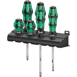 Wera schroevendraaierset 7-delig Pozidriv-Sleuf Kraftform Plus 300 product photo