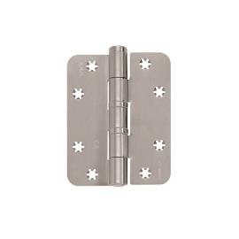 Schijflagerscharnier RVS 114x89x3.0mm afgerond product photo