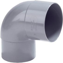 Bocht 87.5 graden pvc grijs lijm 1x mof/1x spie 70x70mm Hwa Komo BRL 2012 product photo