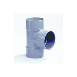 T-Stuk 90 graden pvc grijs lijm 3x mof 125x125x125mm Komo BRL 52100 product photo