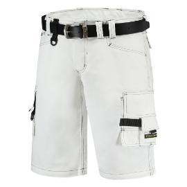 Werkbroek kort Canvas wit maat 50 product photo
