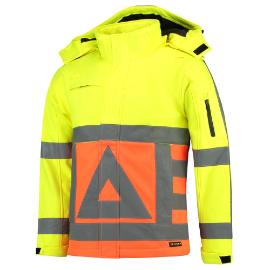 Jack softshell verkeersregelaar fluor oranje/geel XS product photo