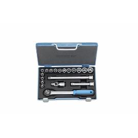 Dopsleutelset 1/2 19-delig 8-24mm product photo