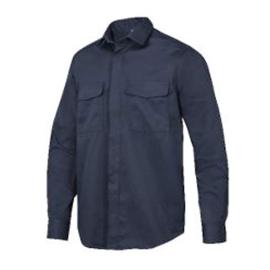 Shirt service lange mouwen donkerblauw XS product photo