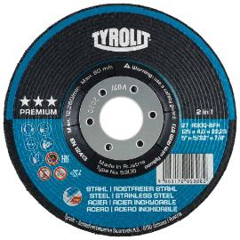 Tyrolit afbraamschijf Premium*** RVS/staal 75x6.0x9.5mm product photo