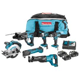 Makita accu-combiset 18.0V 3x5.0Ah DLX6038T product photo