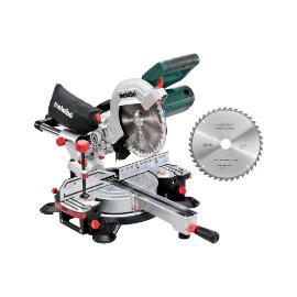 Afkortzaag 216mm 1500W trekfunctie incl. gratis 2e zaagblad product photo