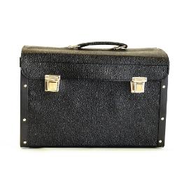 Tas tuigleder 40cm met klep ogen en lussen product photo