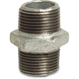 Nippel gietijzer verzinkt 1/4 buitendraad Nr. 280 product photo