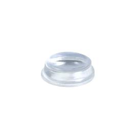 Stootnop transp.bol pu groot 11X 5 MM product photo