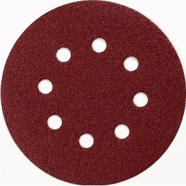 Schuurschijf Makita 10st 125mm K60 red velcro product photo
