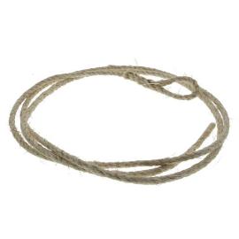 Raamkoord sisal 2-1/2 pds met lus 150 cm product photo