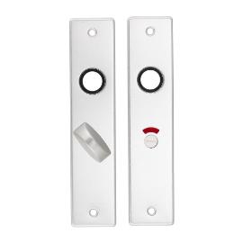 Noxxa schilden geperst F1 rechthoekig - 195x43mm WC55/8 - exclusief deurkrukken product photo