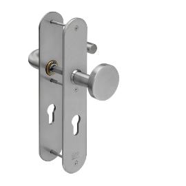 Deurbeslag lips RVS knop/kruk pc72 product photo