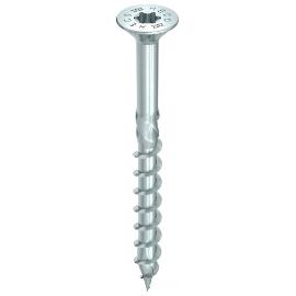 Universeelschroef verzinkt platkop freesrib TX20 5.0x120/60mm product photo