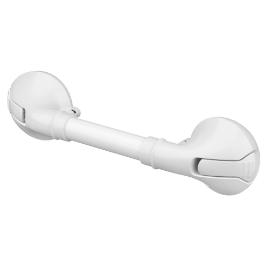 Wandbeugel Zuignap kunststof wit RAL9010 300x105mm product photo