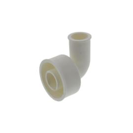 Hoekclosetsok 90w 48mm bocht wit 28-32mm pijp product photo
