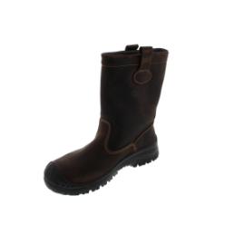 Sixton veiligheidslaarzen Montana S3 gevoerd kruipneus bruin maat 43 product photo