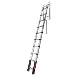 Telescoopladder vlizotrap vloer tot vloer 2.52/3.00m Loft Line Maxi 10 standaard product photo