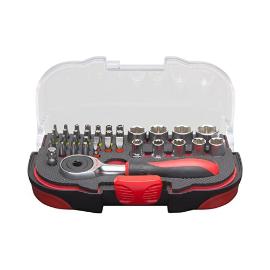 Twist-Action Ratchet set 1/4” direct bit 39-delig product photo
