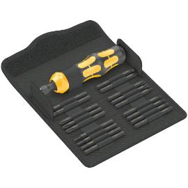 Wera slagschroevendraaierset 19-delig Philips-Pozidriv-Torx-Sleuf-Hex Kraftform Kompakt 900 product photo