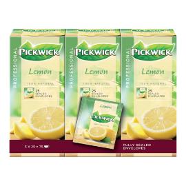 Theezakjes citroen 1.5gr 3x 25 zakjes product photo