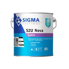 Lakverf Sigma S2U Nova Satin 1L (Watergedragen) Ral 9001 product photo
