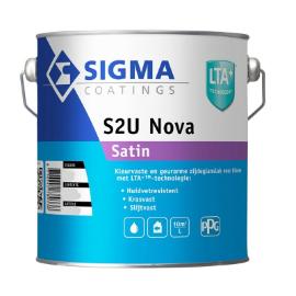 Sigma lakverf s2u nova satin 2,5l opgekleurd product photo