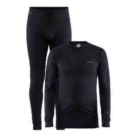 Ondergoedset thermo broek en shirt lang zwart Mt XL product photo