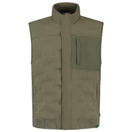 Bodywarmer Puffer Rewear legergroen Mt XS product photo