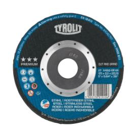 Doorslijp-Afbraamschijf 125x2mm premium cut and grind blik 5st A46Q-BFXA product photo