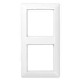Jung afdekraam inbouw 2 voudig alpine wit (slagvast) serie AS500 Ral 9016 Los AS582BFWW product photo