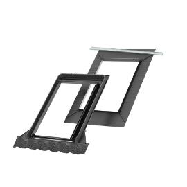 Gootstuk gegolfde dakmat. koper BFX incl. EDW FK06 1100 660x1180mm product photo