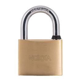 Noxxa hangslot messing - 50mm - inclusief 2 sleutels - gelijksluitend 5003 Noxxa hangslot messing - 50mm - inclusief 2 sleutels - gelijksluitend 5003 product photo