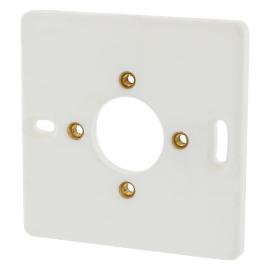 Attema bodemplaat/montageplaat 1 voudig voor opbouw zuiver wit serie TME 81x81mm AT1412 product photo