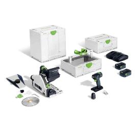 Festool accu-combiset 18.0V 2x5.0Ah TSC 55 K/TXS 18/TB M 137 product photo