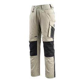 Werkbroek Unique Mannheim lichtkaki/zwart maat 82C48 Werkbroek Unique Mannheim lichtkaki/zwart maat 82C48 product photo